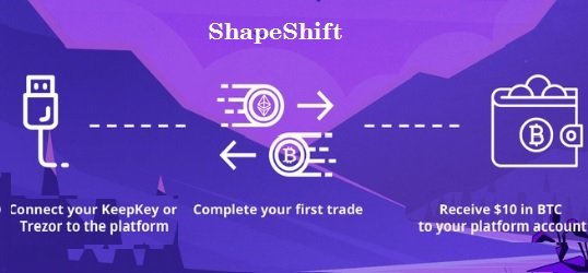 Заработайте $ 10 в BTC, торгуя на криптовалютной бирже ShapeShift!